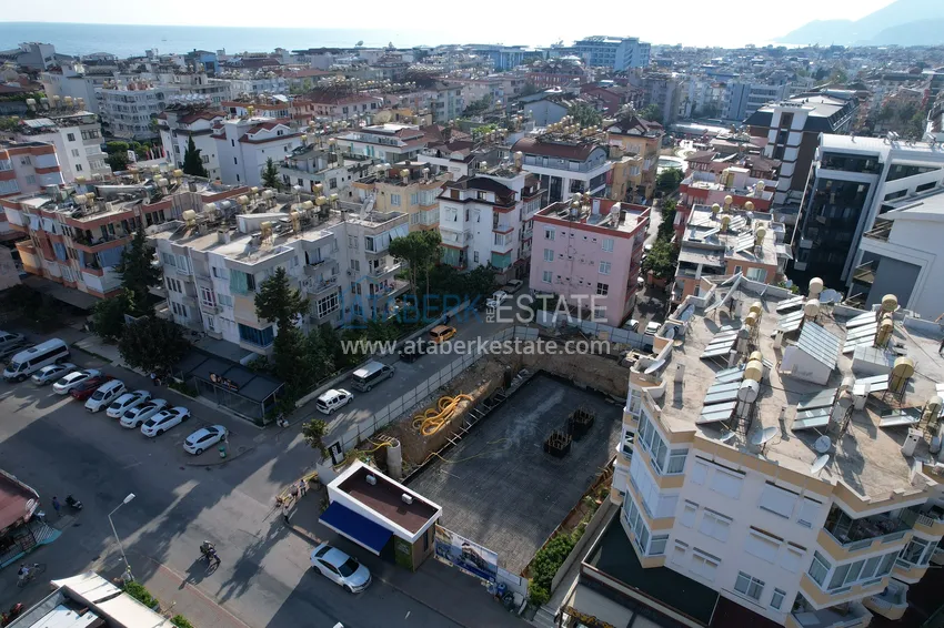 Фото - Новый проект резиденции сегмента комфорт в центре Алании, район пляжа Клеопатра 1 