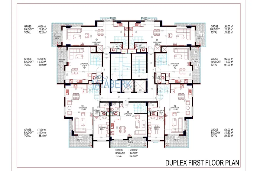 Купить дешево Роскошный жилой комплекс в Алании, район Махмутлар 2 