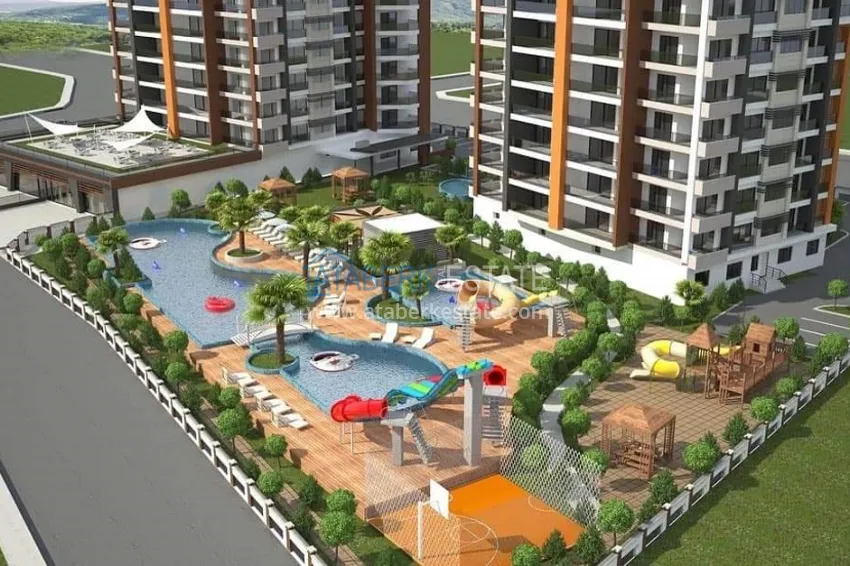 Квартиры в современном жилом комплексе на завершающем этапе строительства Томюк-Мерсин 3 