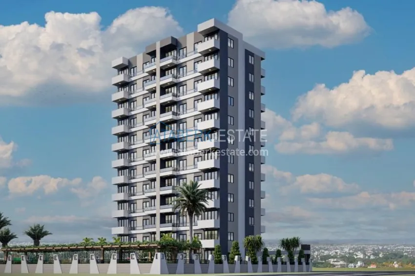 Квартиры на завершающем этапе строительства в районе Арпачбахшиш-Мерсин 1 