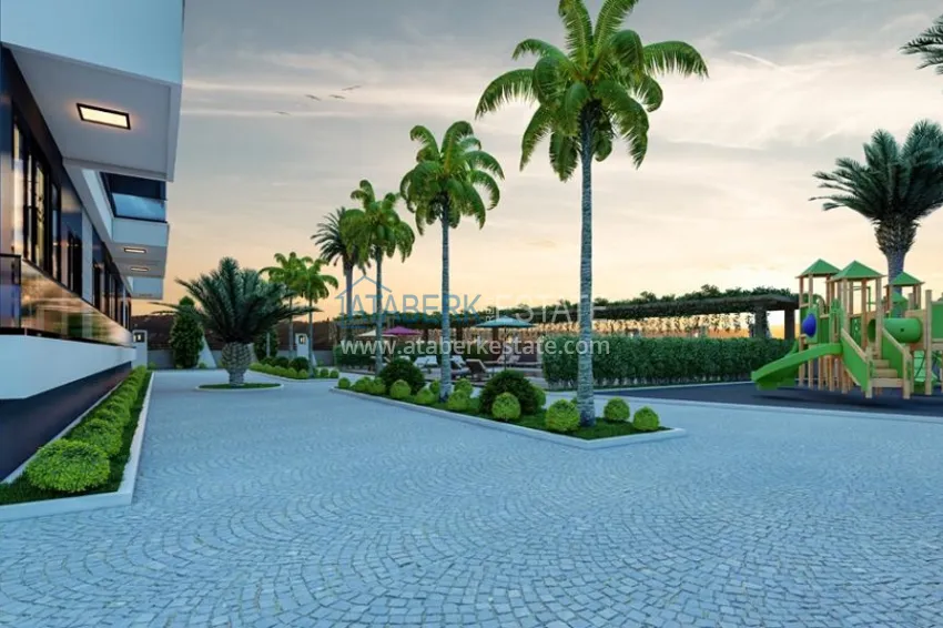 Квартиры на завершающем этапе строительства в районе Арпачбахшиш-Мерсин 10 