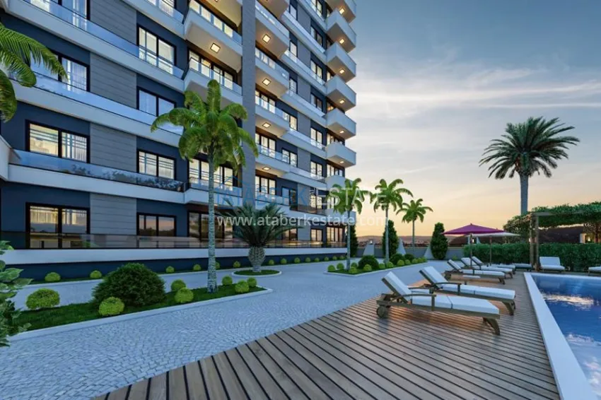 Квартиры на завершающем этапе строительства в районе Арпачбахшиш-Мерсин 11 