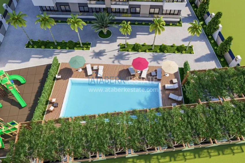 Квартиры на завершающем этапе строительства в районе Арпачбахшиш-Мерсин 12 