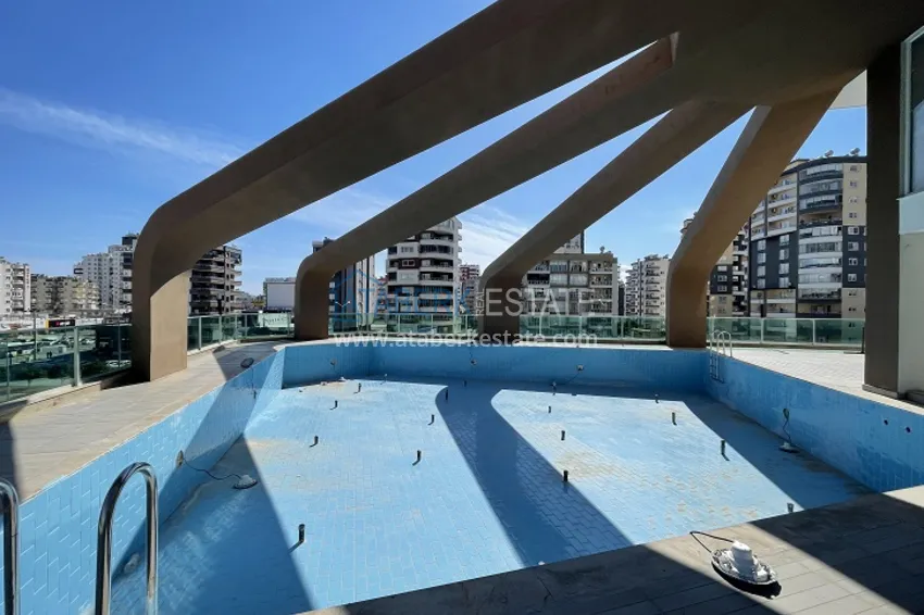 Городская квартира 2+1 в молодом жилом комплексе в центре района Мезитли-Мерсин 7 