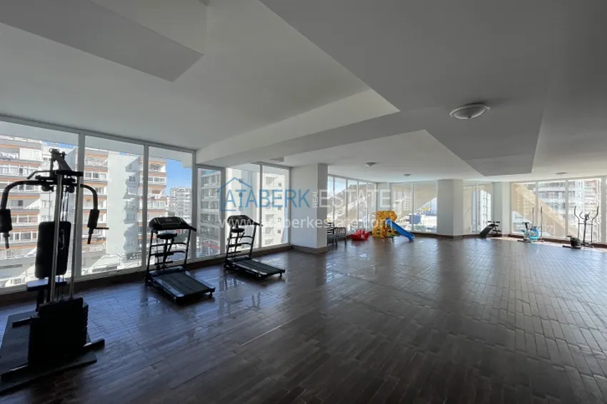 Городская квартира 2+1 в молодом жилом комплексе в центре района Мезитли-Мерсин 11 