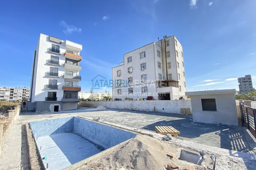 Фото -  Квартира 1+1 с видом на море и горы в районе Эрдемли-Мерсин 4 