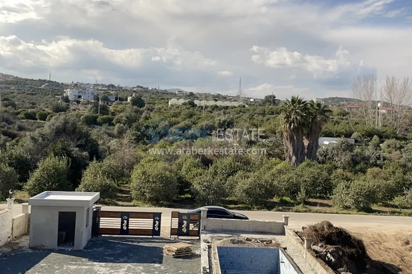 Фото -  Квартира 1+1 с видом на море и горы в районе Эрдемли-Мерсин 14 