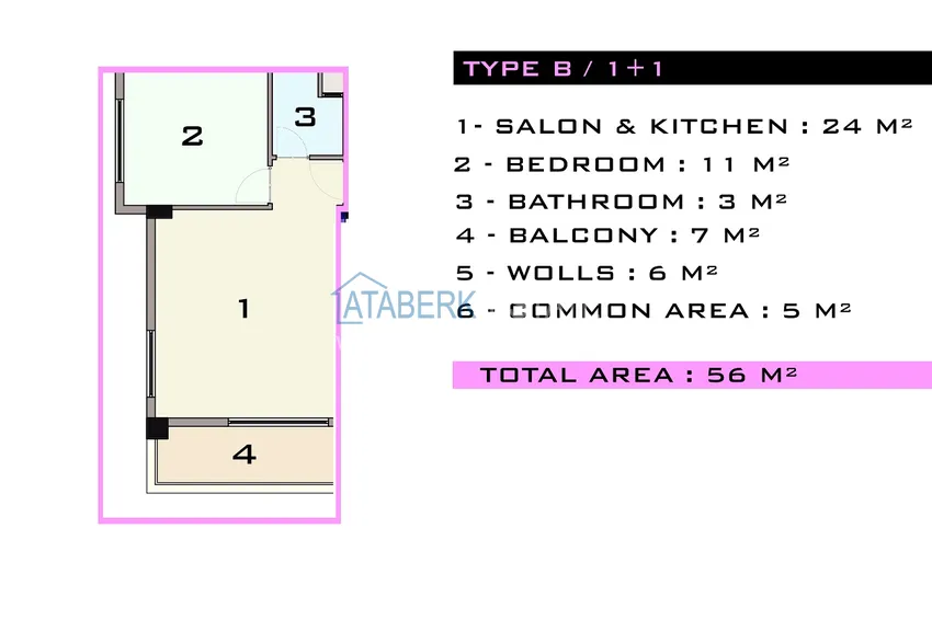 Купить дешево Новый проект жилого комплекса комфорт-класса в 280 метрах от моря – Алания, Каргыджак 5 