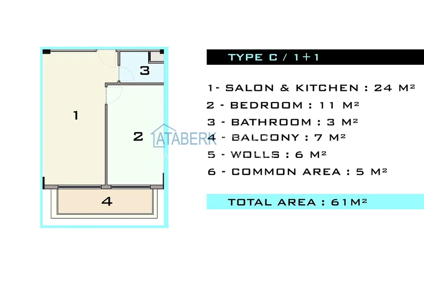 Купить дешево Новый проект жилого комплекса комфорт-класса в 280 метрах от моря – Алания, Каргыджак 6 