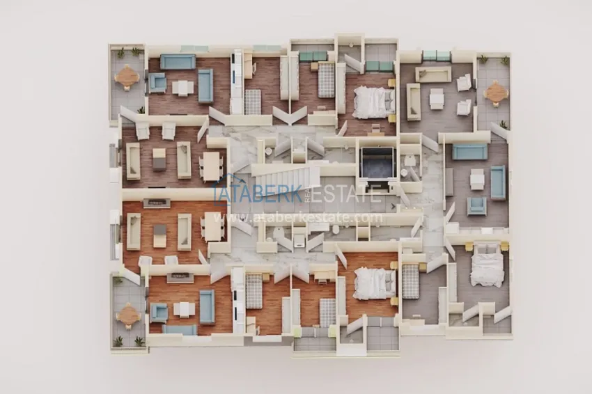 Купить дешево Новый проект жилого комплекса в районе Тарсус – Мерсин 1 