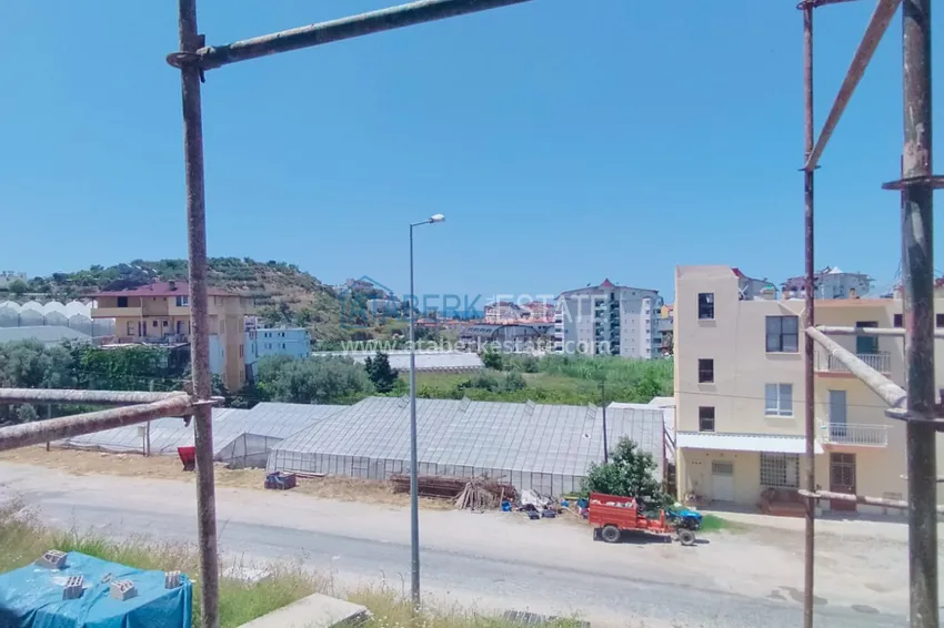Фото -  Трехэтажная вилла 4+1 с видом на море на этапе строительства, район Авсаллар - Алания 5 