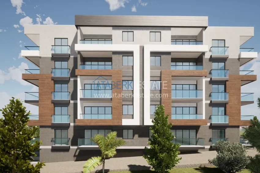 Квартира 1+1 с видом на море и горы в районе Эрдемли-Мерсин 1 