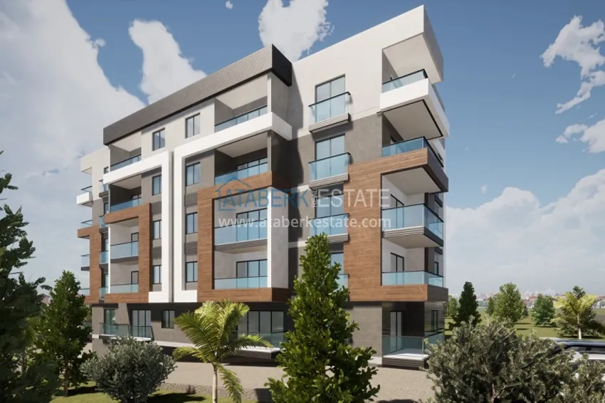 Квартира 1+1 с видом на море и горы в районе Эрдемли-Мерсин 3 