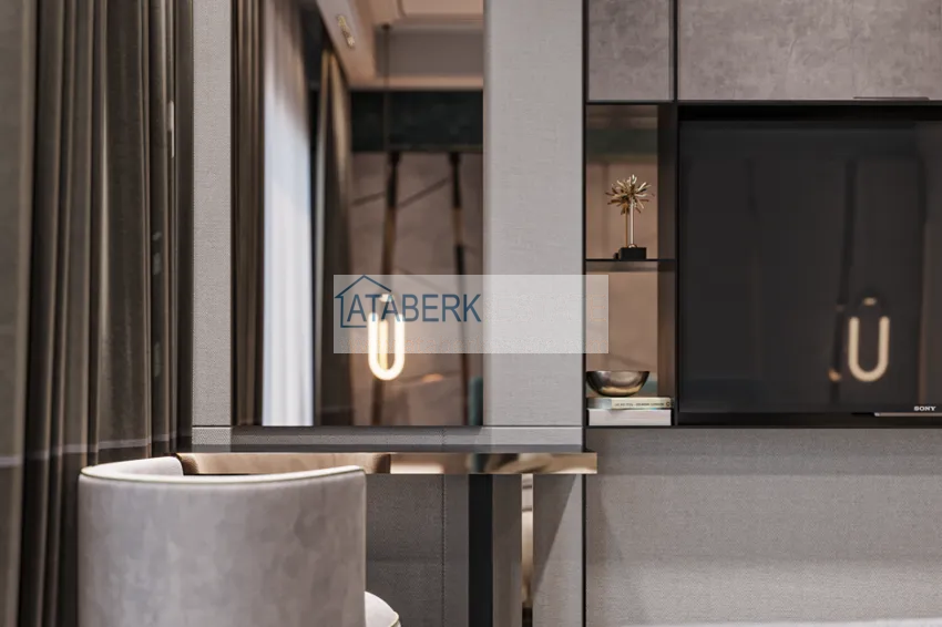 Приобрести Резиденция в центре Алании на этапе проекта – квартиры по минимальным стартовым ценам 7 