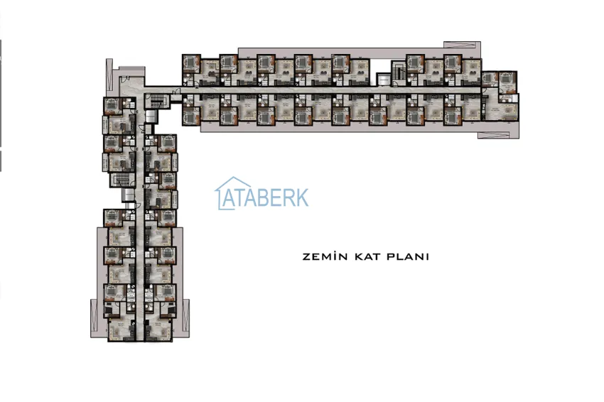 Купить дешево Новый проект роскошной резиденции в престижном районе Алтынташ - Анталья 9 