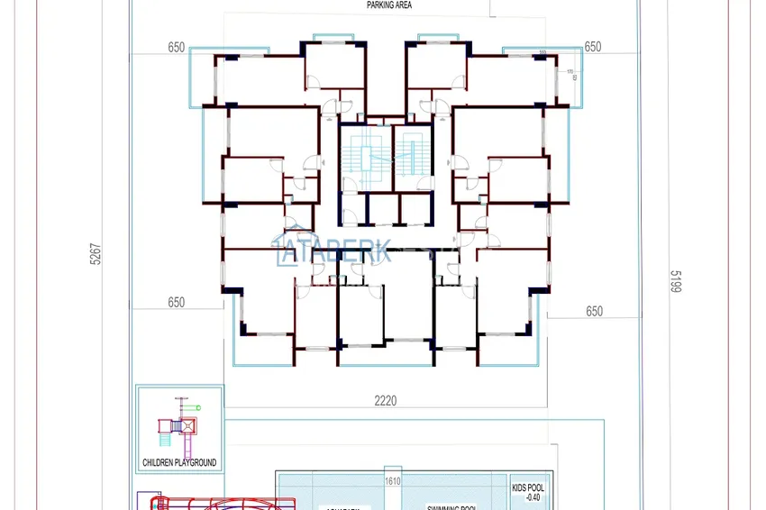 Купить дешево Роскошный жилой комплекс в Алании, район Махмутлар 1 