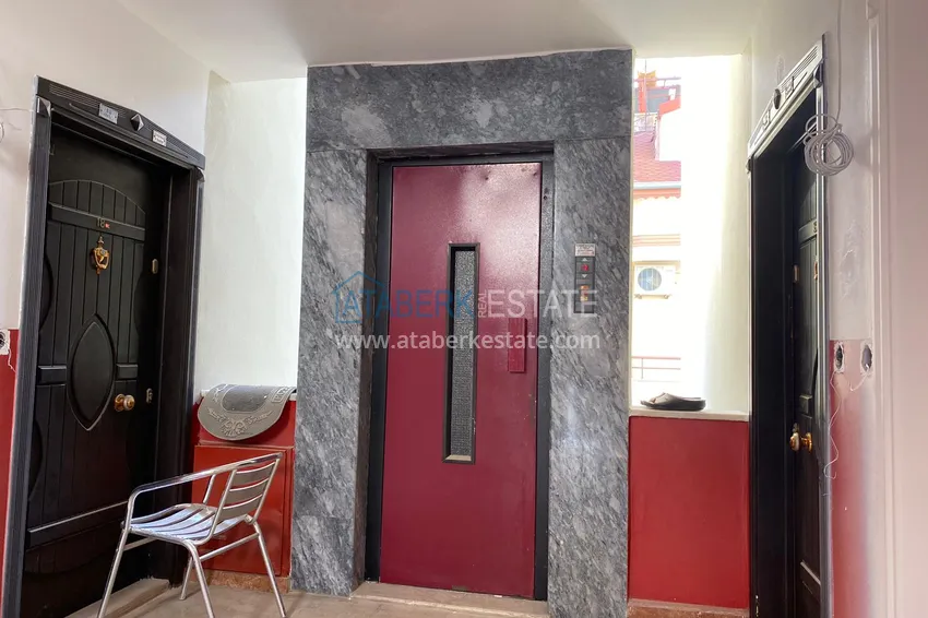 Аренда двухкомнатной квартиры в центре Алании с видом на горы №17 9 