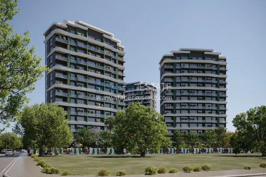 Новый инвестиционно-привлекательный проект в Мерсине, район Тедже 1 