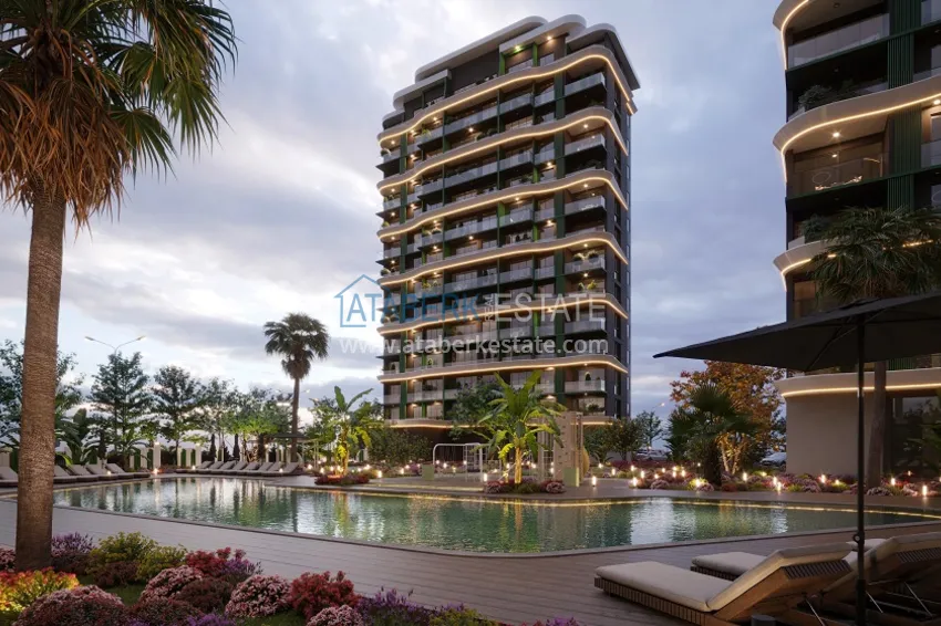 Новый инвестиционно-привлекательный проект в Мерсине, район Тедже 6 