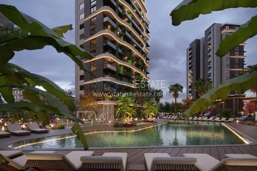 Новый инвестиционно-привлекательный проект в Мерсине, район Тедже 7 