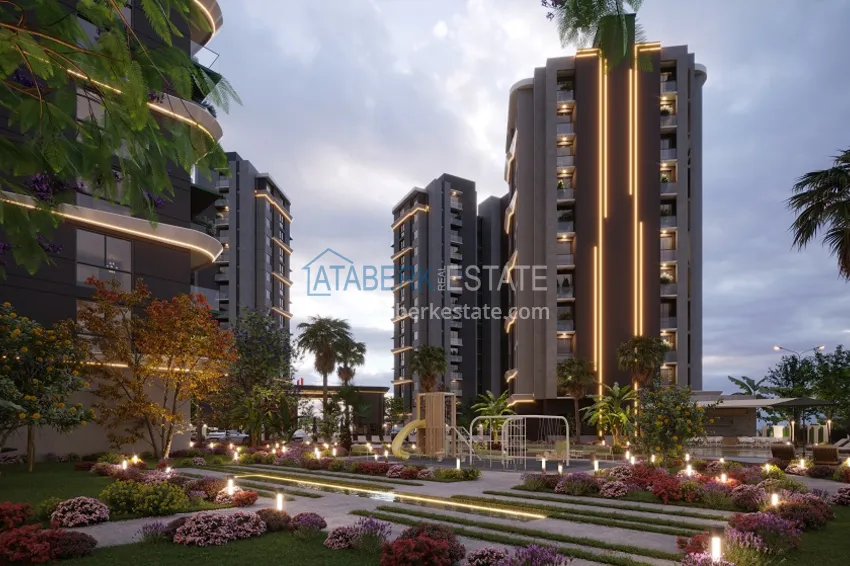 Новый инвестиционно-привлекательный проект в Мерсине, район Тедже 8 