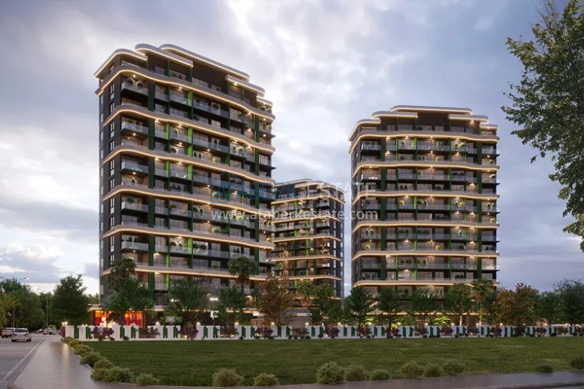 Новый инвестиционно-привлекательный проект в Мерсине, район Тедже 15 