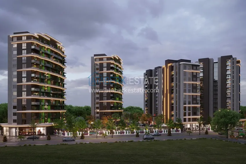 Новый инвестиционно-привлекательный проект в Мерсине, район Тедже 16 