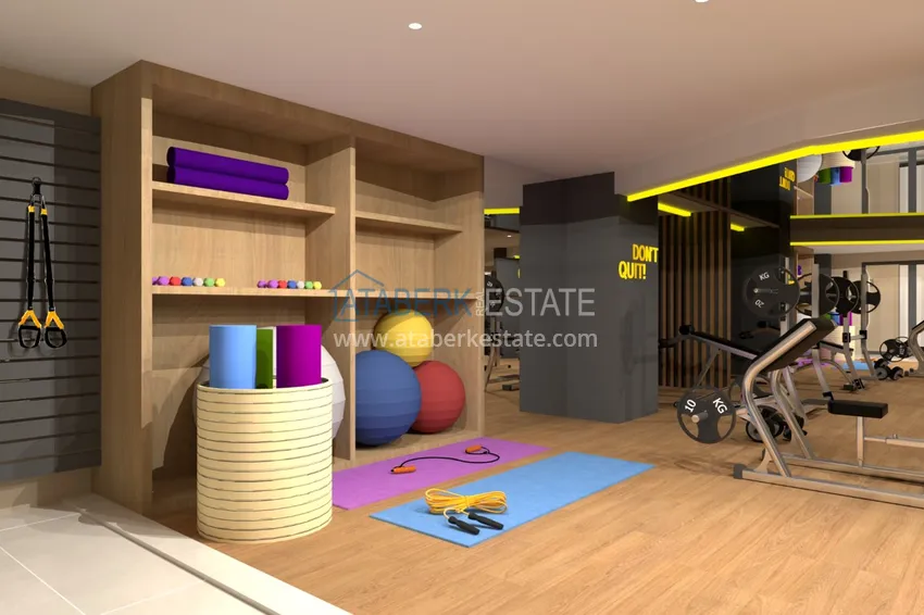 Жилой комплекс премиум-класса на первой береговой линии в районе Махмутлар, Алания 18 