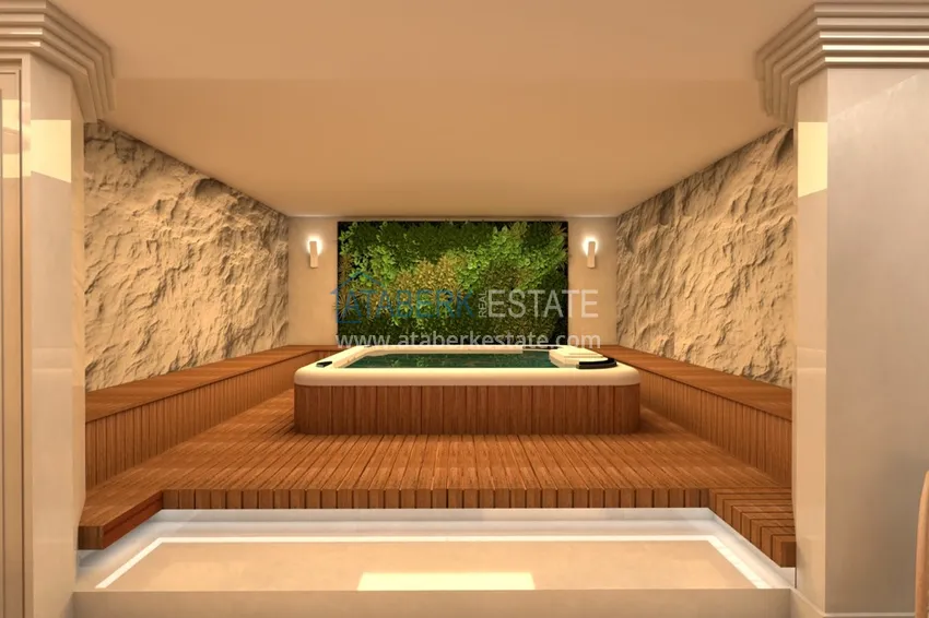 Жилой комплекс премиум-класса на первой береговой линии в районе Махмутлар, Алания 37 