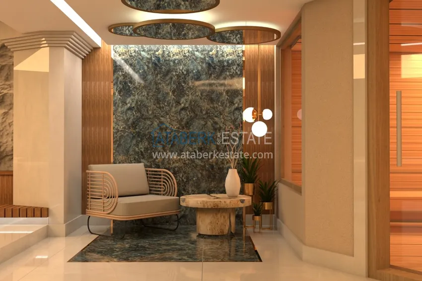 Жилой комплекс премиум-класса на первой береговой линии в районе Махмутлар, Алания 38 