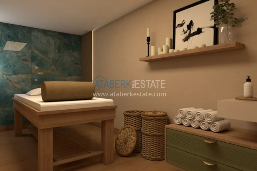 Жилой комплекс премиум-класса на первой береговой линии в районе Махмутлар, Алания 42 