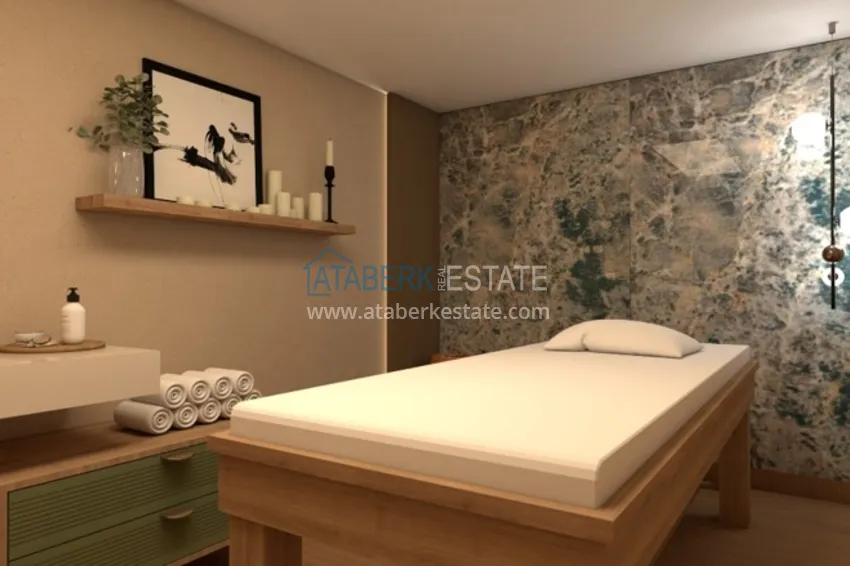 Жилой комплекс премиум-класса на первой береговой линии в районе Махмутлар, Алания 44 