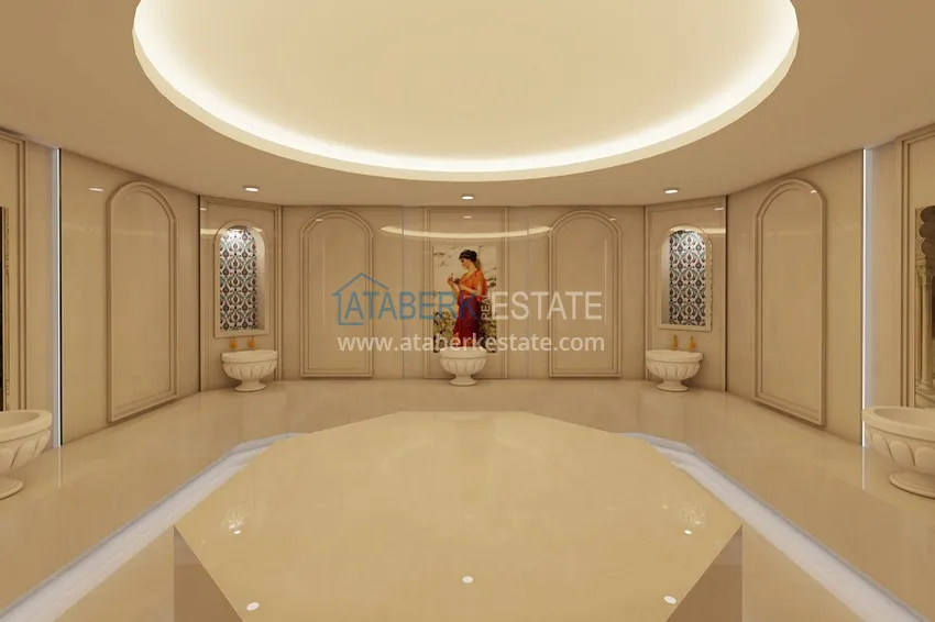 Жилой комплекс премиум-класса на первой береговой линии в районе Махмутлар, Алания 39 