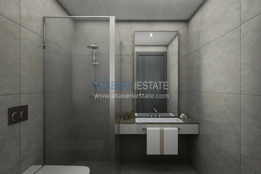 Приобрести Новый проект жилого комплекса комфорт-класса в 280 метрах от моря – Алания, Каргыджак 7 