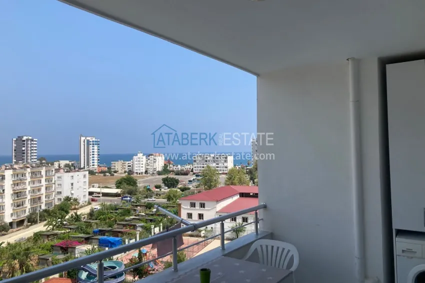 Приобрести Квартира 1+1 с видом на море район Тедже-Мерсин 9 