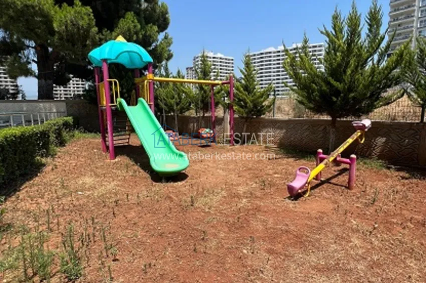 Квартира 2+1 меблированная, частично вид на море и горы район Арпачбахшиш-Мерсин 3 