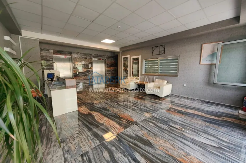 Квартира 1+1 меблированная с видом на море район Мезитли – Мерсин 2 