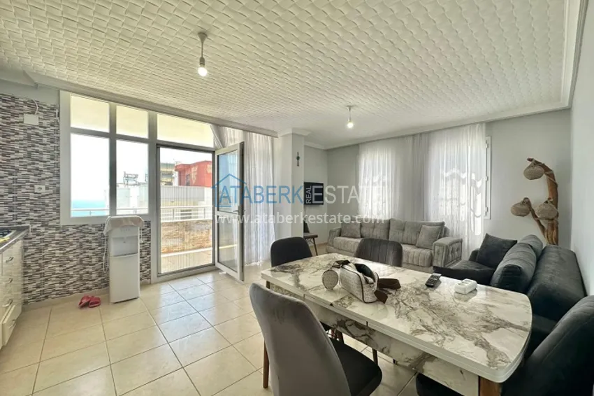 Приобрести Квартира 2+1 меблированная с видом на море район Аяш-Мерсин 1 