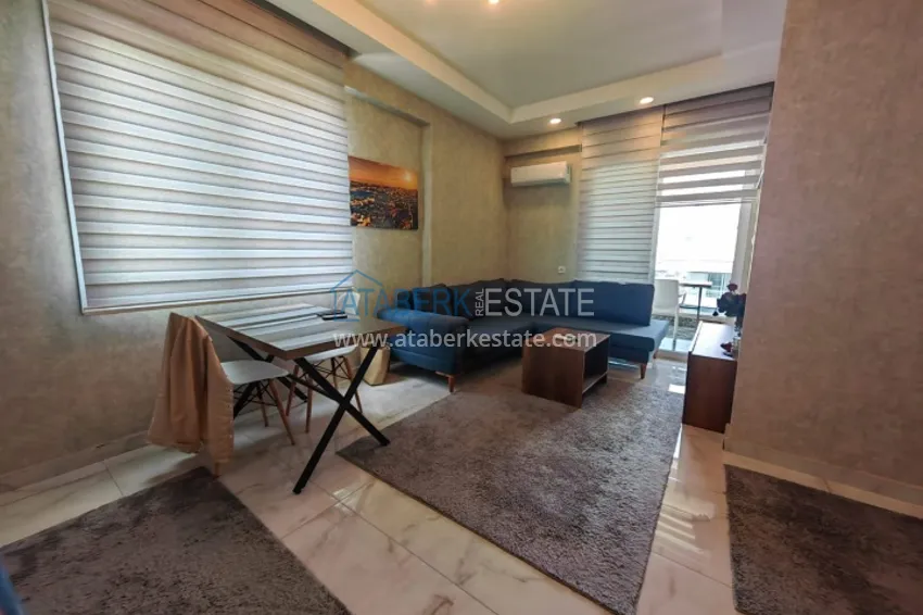 Квартира 1+1 меблированная с видом на море район Мезитли – Мерсин 1 