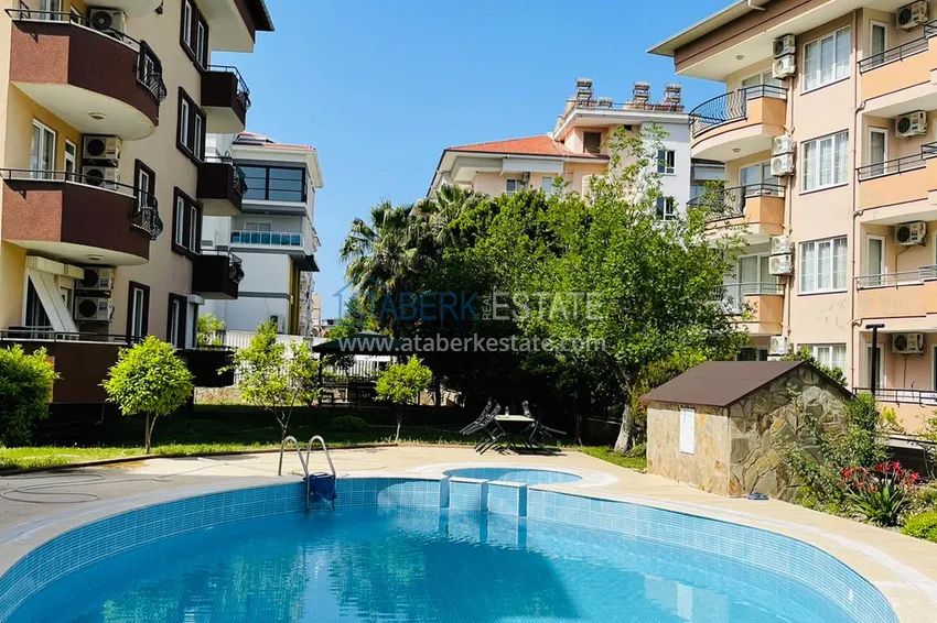 Квартира 2+1 меблированная в комплексе с инфраструктурой, район Оба – Алания 2 