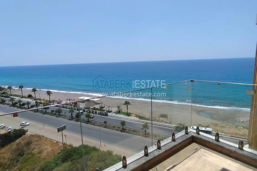 Фото -  Квартира 1+1 с видом на море в комплексе на завершающем этапе строительства, район Махмутлар – Алания 10 