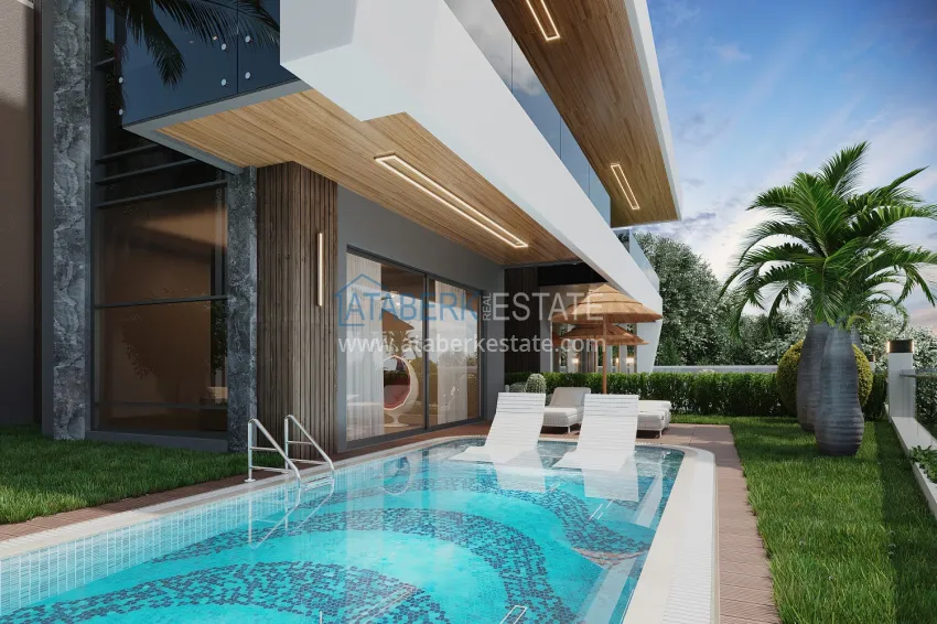 Новый проект элитных видовых вилл – Алания, горный район Тепе 10 