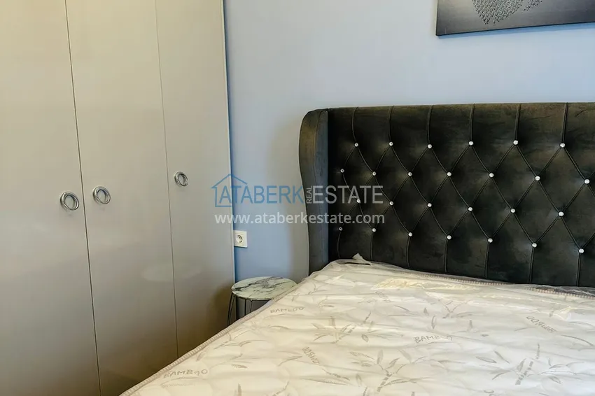 Приобрести Квартира 1+1 меблированная в новом жилом комплексе с инфраструктурой, район Махмутлар – Алания 10 