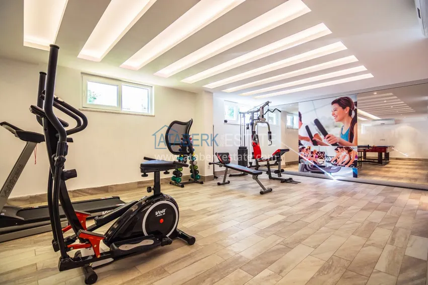 Квартира 1+1 меблированная в центре Алании – район пляжа Клеопатра 16 