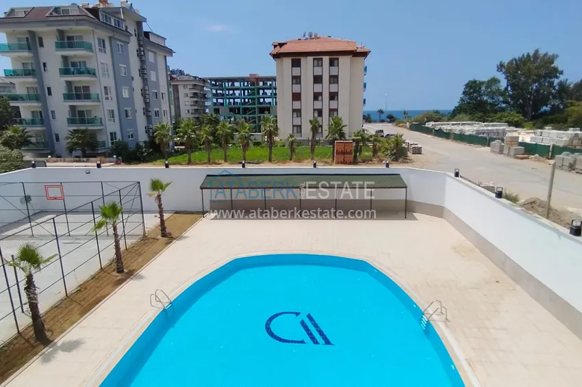 Приобрести Квартира 1+1 с видом на море в комплексе на завершающем этапе строительства – Каргыджак, Алания 10 