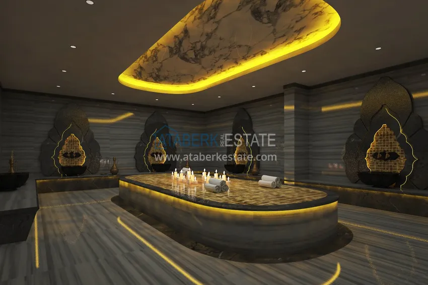 Недвижимость от застройщика в комплексе сегмента премиум на этапе проекта – Алания, район Демирташ 37