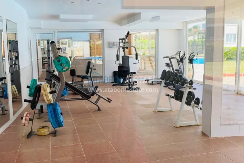 Аренда трехкомнатной квартиры в комплексе с отличной инфраструктурой – Алания, район Тосмур №5 10 