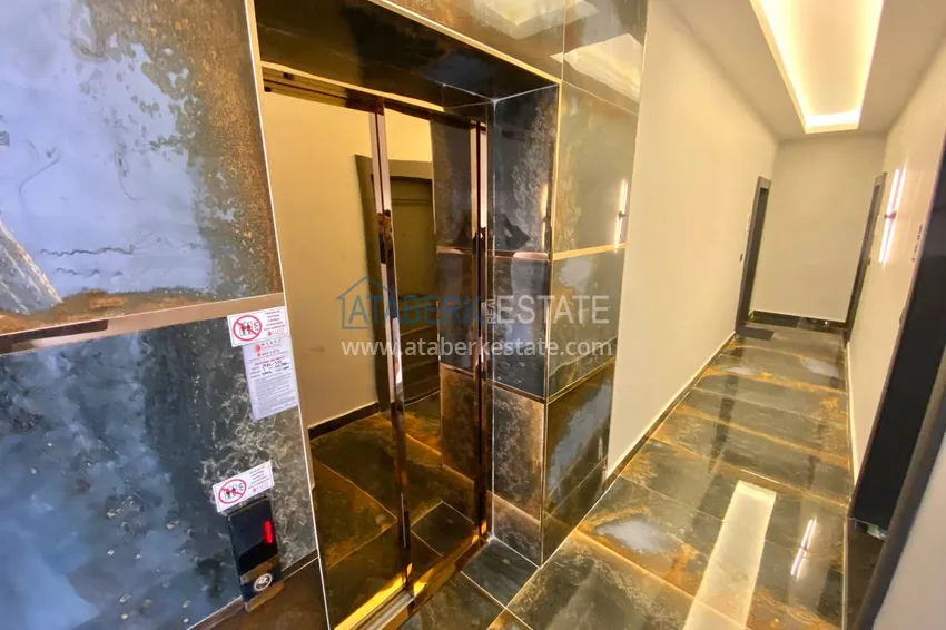 Двухкомнатная квартира в Алании в новом современном комплексе - район Оба 19 