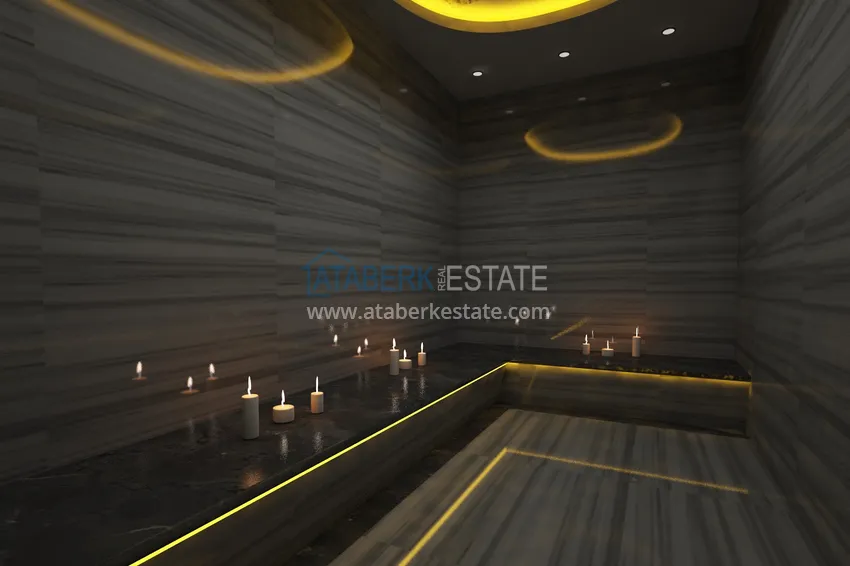 Недвижимость от застройщика в комплексе сегмента премиум на этапе проекта – Алания, район Демирташ 38