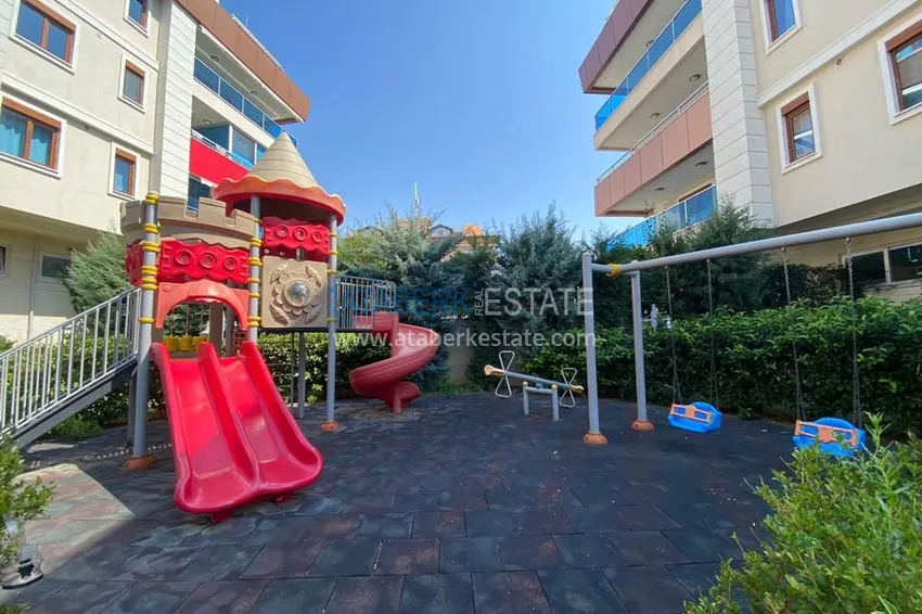 Квартира 4+1 с мебелью и видом на горы в комплексе с богатой инфраструктурой, район Оба – Алания 9 